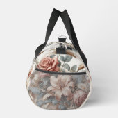 Helle antike Blumenperfektion Duffle Bag (Rechts)