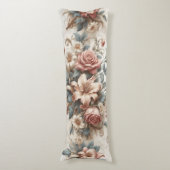 Helle antike Blumenperfektion Seitenschläferkissen (Vorderseite Vertikal)