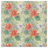 Helle Aquarell-Blume Stoff (Muster)