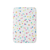 Helle Aquarellpunkte: Nahtloses Muster. Badematte (Vorderseite Vertikal)