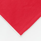 Helle Athletic Red Black COACH Racing Stripes Fleecedecke (Ecke)