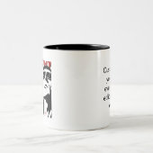 Helle Augen Eclipse Zweifarbige Tasse (Mittel)
