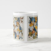 Helle Augen Jumbo-Tasse (Vorderseite)