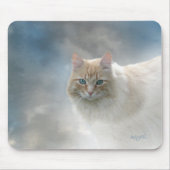 Helle Augen Katze AH2010 Mousepad (Vorne)