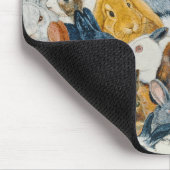 Helle Augen Mousepad (Ecke)