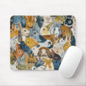 Helle Augen Mousepad (Mit Mouse)