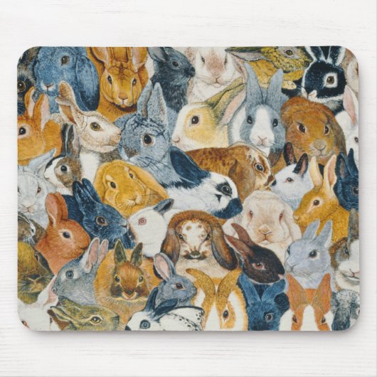 Helle Augen Mousepad (Vorne)