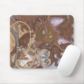 Helle Augen Owl und Dragon Mousepad (Mit Mouse)