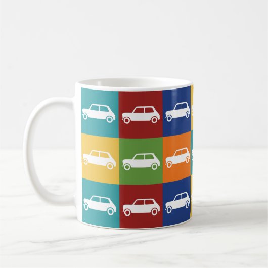 Helle Basics Mini Cooper Kaffeetasse (Links)