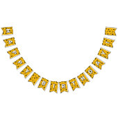 Helle Baustumpf Wimpelkette (Alle)