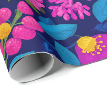 Helle Beeren Blumenmuster