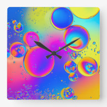 Helle Blasen flüssige Kunst