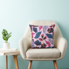 Helle Blätter Garden Throw Kissen