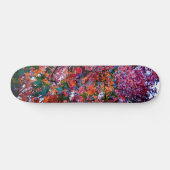 Helle Blätter Skateboard (Horizontal)