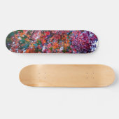 Helle Blätter Skateboard (Horizontal)