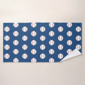 Helle blaue Baseball-Handtuch Badehandtuch (Badehandtuch)