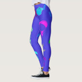 Helle blaue bunte Elf-Leggings Leggings (Links)