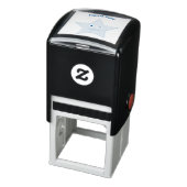 Helle blaue Feier Star Custom Self Inking Permastempel (Produkt)