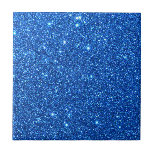 Helle blaue Glitzer-Glitzern Fliese