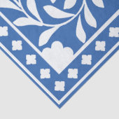 Helle blaue traditionelle Knochenintarsien-Dekupag Seidenpapier (Ausschnitt)