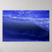 Helle blaue Waves Poster (Vorne)