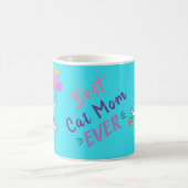 Helle Blue Cat Lover Geschenk Personalisiert Kaffeetasse (Mittel)