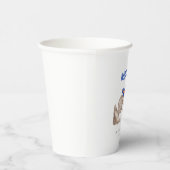 Helle Blue Monster Truck Pappbecher (Rechts)