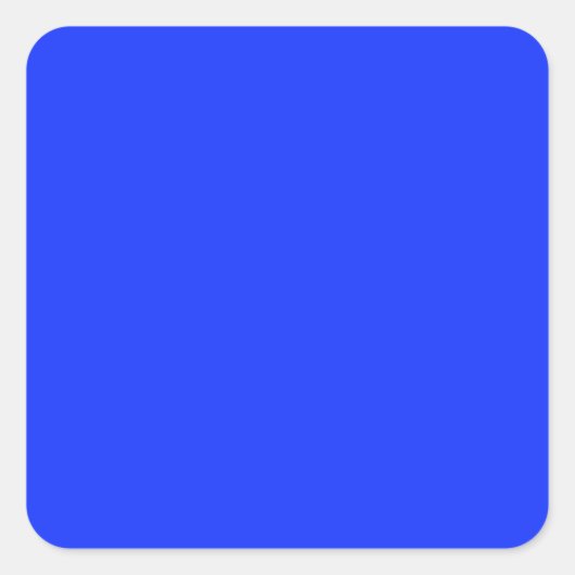 Helle Blue Square Aufkleber (Vorderseite)