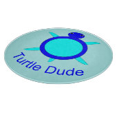 Helle Blue Turtle Typ Cutting Board Schneidebrett (Ecke)