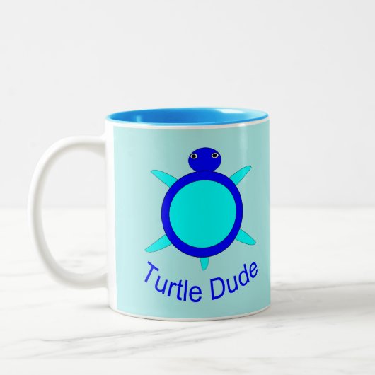Helle Blue Turtle Typ Tasse (Links)
