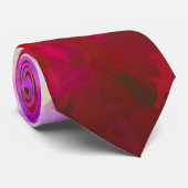 Helle Blume Abstrakt Krawatte (Gerollt)