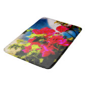 Helle Blume Bath Mat Badematte (Schrägansicht)
