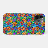 Helle Blume der Folklore Case-Mate iPhone Hülle (Rückseite (Horizontal))