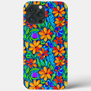 Helle Blume der Folklore Case-Mate iPhone Hülle