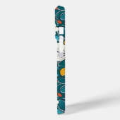 Helle Blume, dunkler Hintergrund Case-Mate iPhone Hülle (Rückseite / Links)