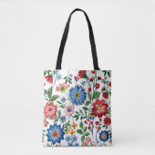 Helle Blume Hütte Tasche (Vorderseite)