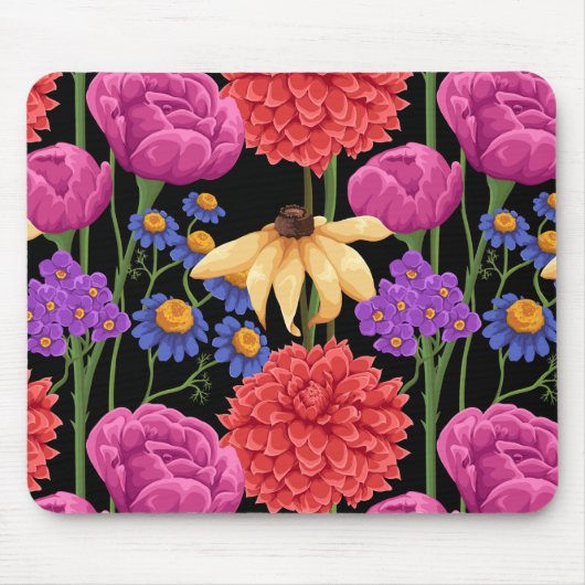 Helle Blume Maus-Pad Mousepad (Vorne)