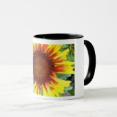 Helle Blume Tasse (VorderseiteRechts)