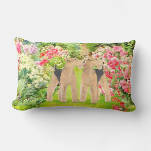 Helle Blumen Lendenkissen