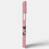 Helle BlumenBouquet auf rosa iPhone Case (Rückseite / Rechts)