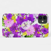Helle Blumenbouquet Case-Mate iPhone Hülle (Rückseite (Horizontal))