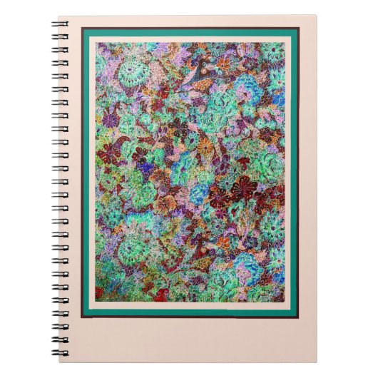 Helle Blüte Notizblock (Vorderseite)