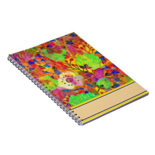 Helle Blüte Notizblock (Rechte Seite)