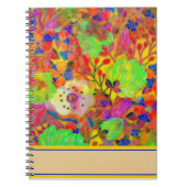 Helle Blüte Notizblock (Vorderseite)