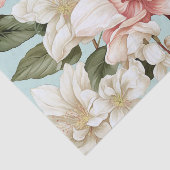 Helle botanische Blume Seidenpapier (Ausschnitt)