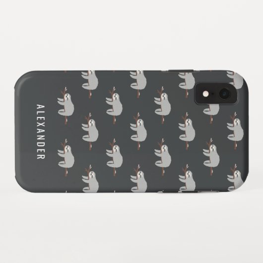 Helle, bunte Cartoon-Schlampe Case-Mate iPhone Hülle (Rückseite (Horizontal))