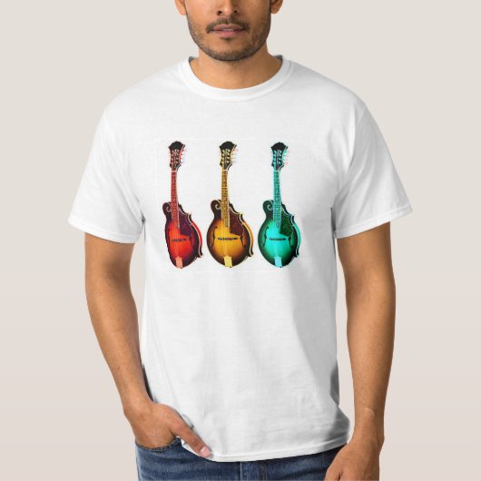 HELLE BUNTE MANDOLINEN! T-Shirt (Vorderseite)