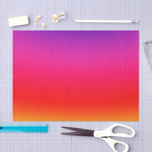 Helle bunte Neonsteigung Seidenpapier (Handwerk)