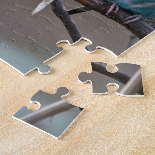 Helle bunte Parakeets Budgies plappert Vögel nach Puzzle (Seite)