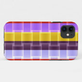 Helle, bunte Streifen Hintergrund Case-Mate iPhone Hülle (Rückseite (Horizontal))